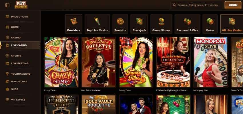 FatPirate Online Casino Bewertung